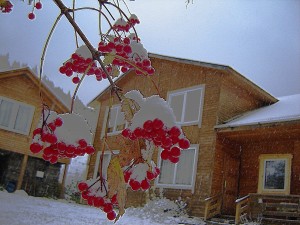 Дом 1 сніг іде ВЕЛИКА ХАТА