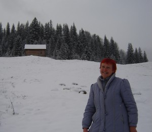 хата под лесом и я