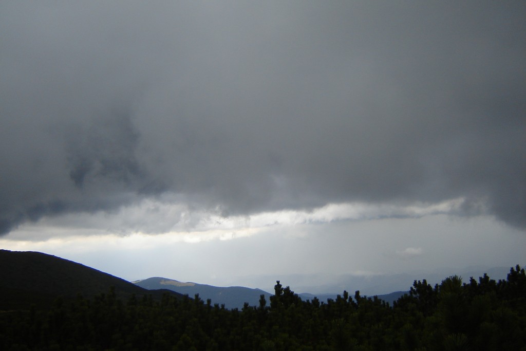 погода портится