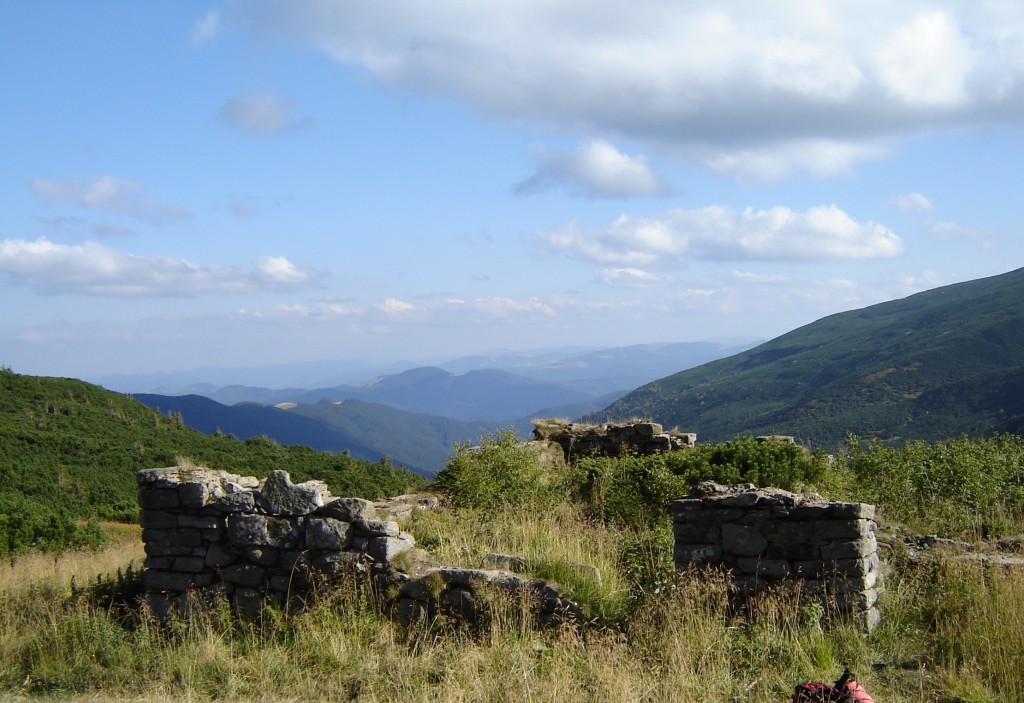 развалины дома